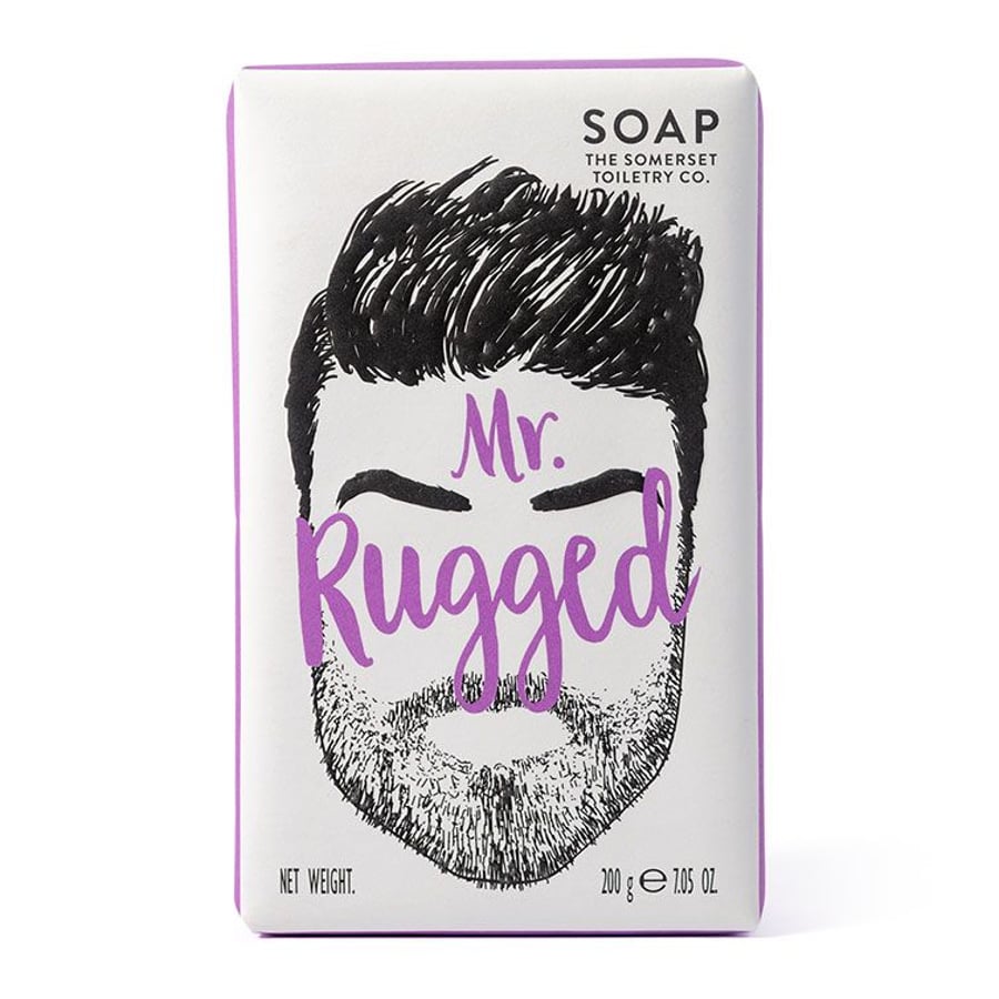 Mr Perfect and Friends Mr Rugged Soap – Cedarwood and Lemongrass 200g