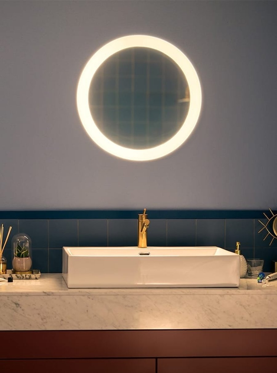 HUE Adore Lighted Vanity Mirror 56cm