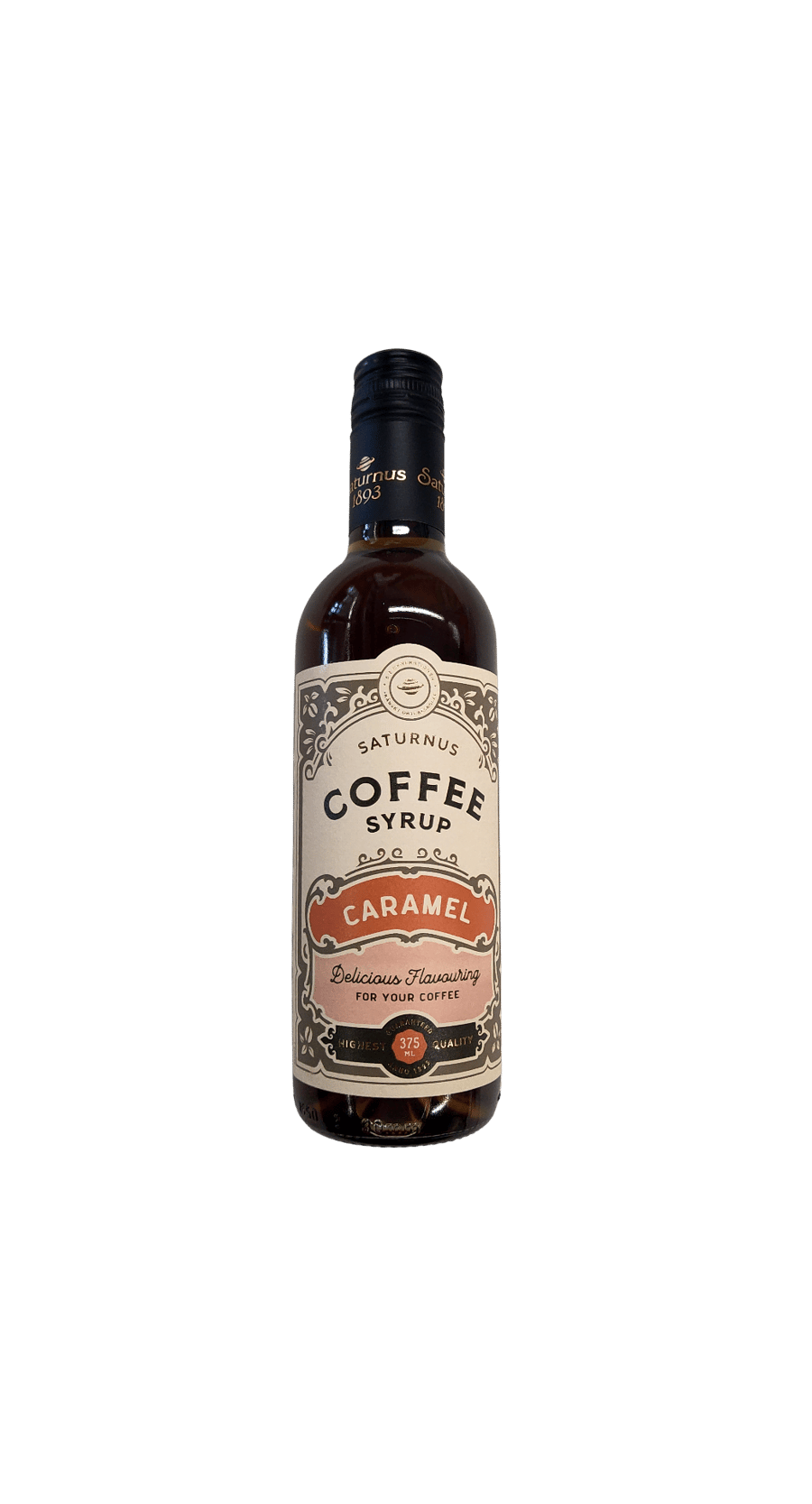 Saturnus kaffisíróp karamella 375 ml
