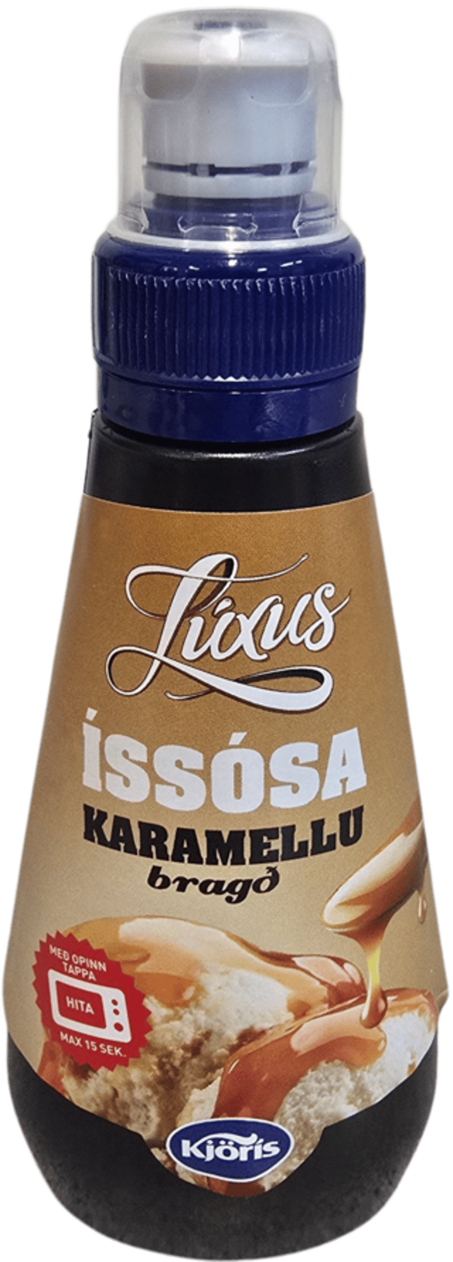 Kjörís lúxus karamelluíssósa, 200 ml