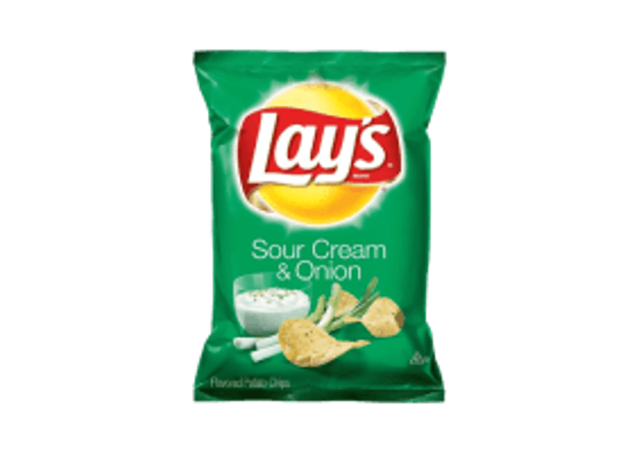Lay's sour cream & onion
