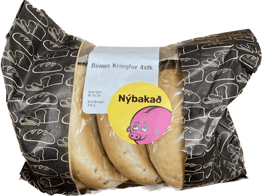 Bónus kringlur 4 stk 320 gr