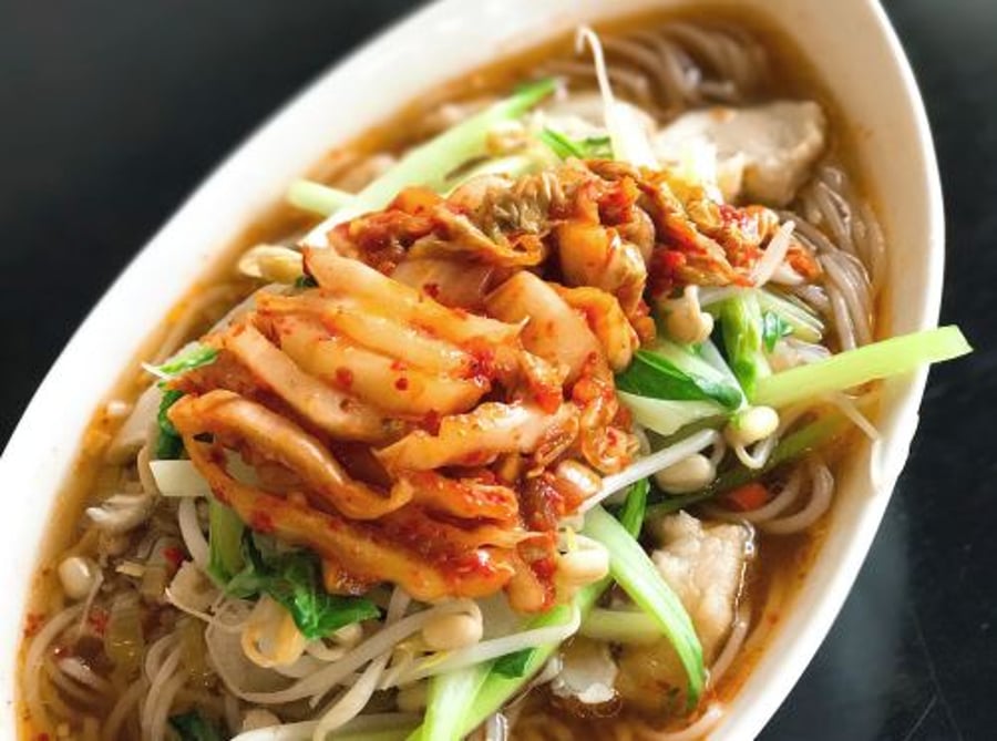 Hot and Sour Rice Noodles