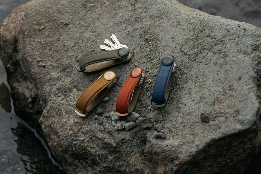 Orbitkey - Waxed Canvas - Khaki Green