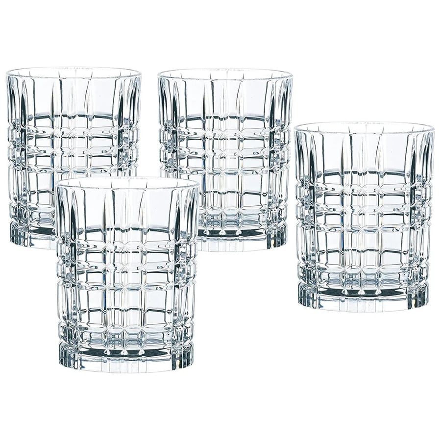 Nachtmann Square Whiskyglös 34,5 cl. - 4 stk.