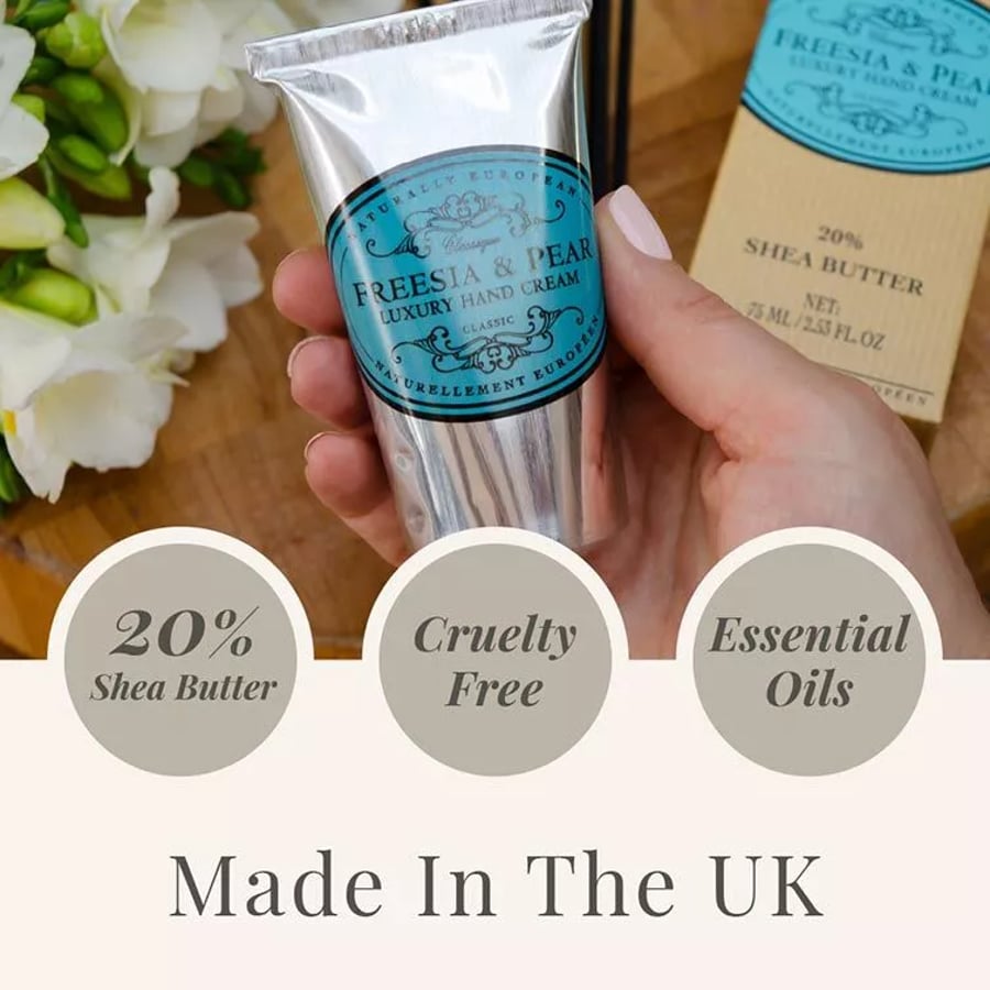 Naturally European Freesia & Pear Hand Cream 75 ml