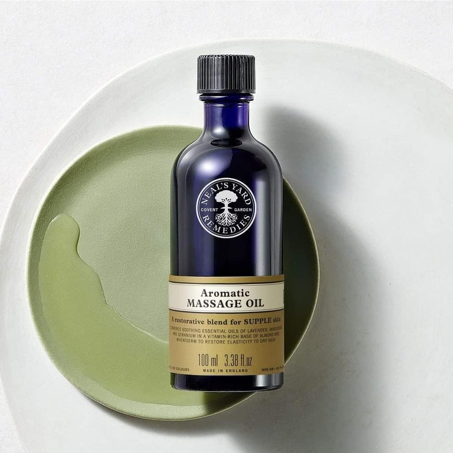 Neal's Yard Remedies Aromatic Nuddolía | Balance and Relax Your Mind | 100ml