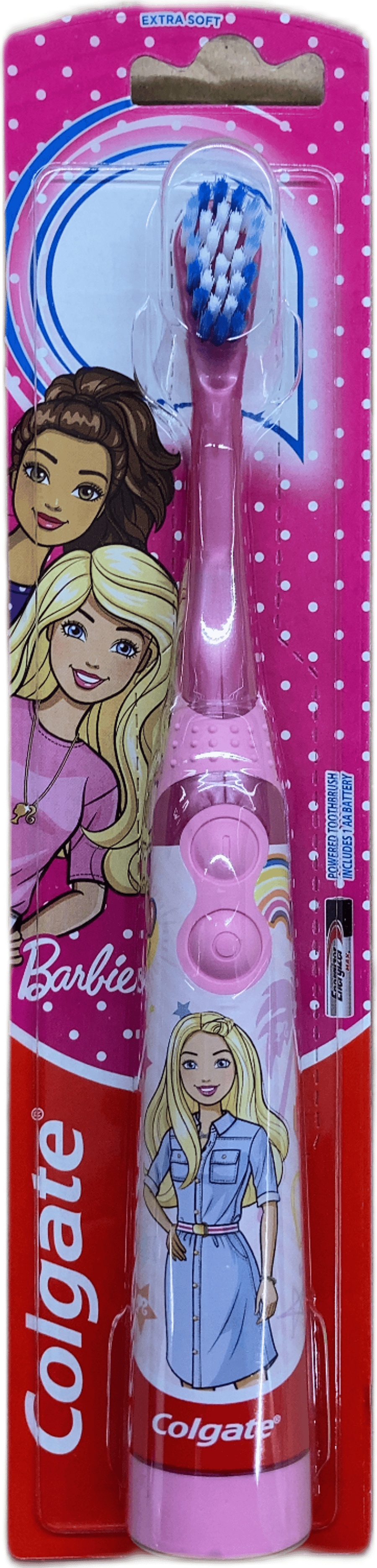 Colgate Barbie rafknúinn tannbursti extra mjúkur