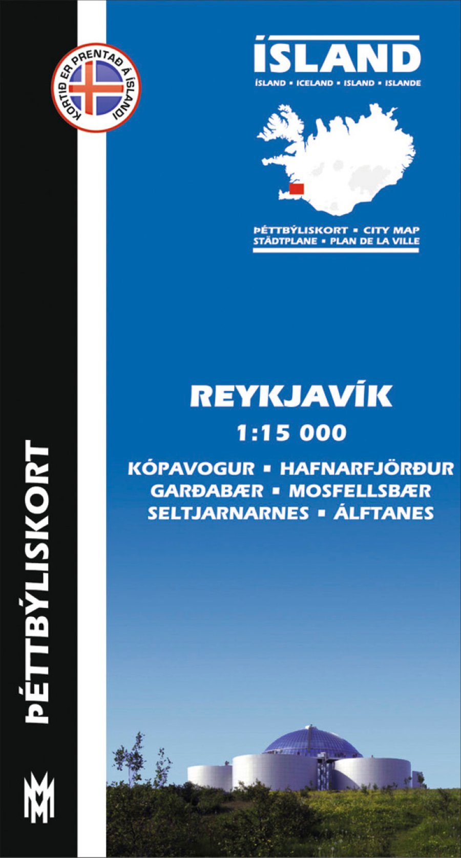 Reykjavík og nágrenni 1:<B>15</B> 000 / Reykjavik Capital Area