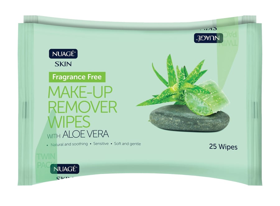 Nuage hreinsiklútar með Aloe Vera 2 x 25 stk