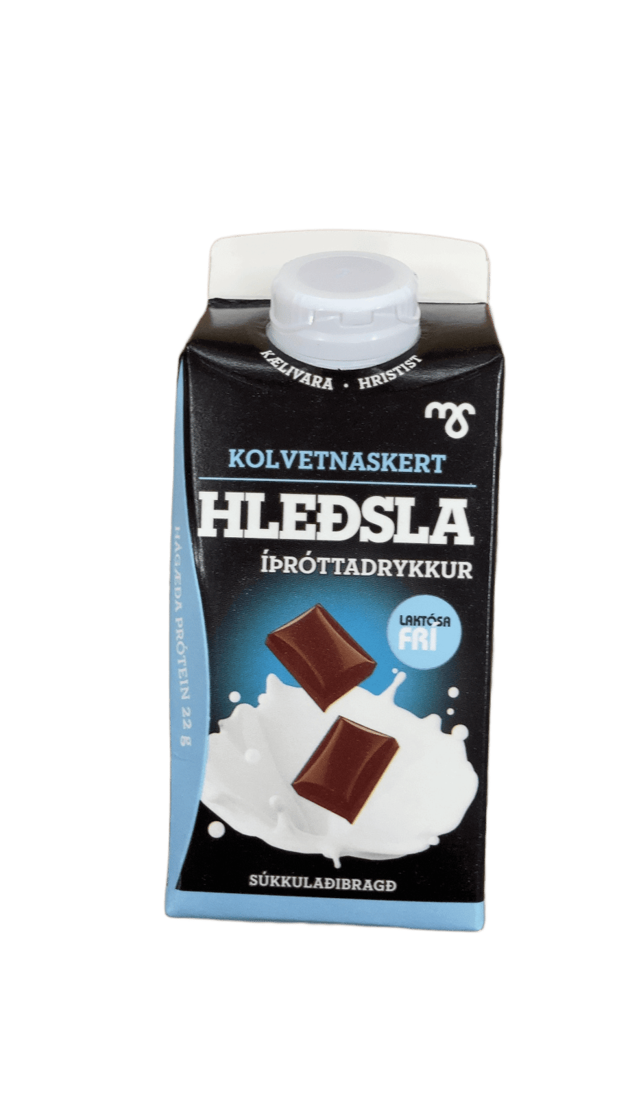 Hleðsla Íþróttadrykkur Súkkulaðibragð Laktósafrítt 316 ml