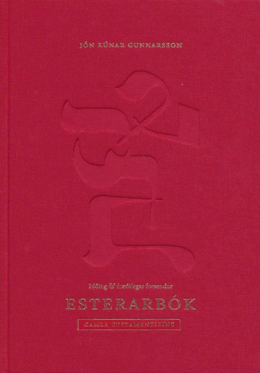Esterarbók - þýðing og fræðilegar forsendur