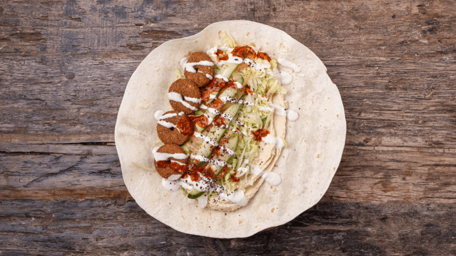 Falafel vefja (halal)