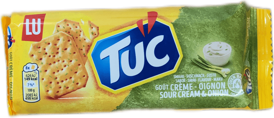 TUC kex með sýrðum rjóma og lauk 100 g