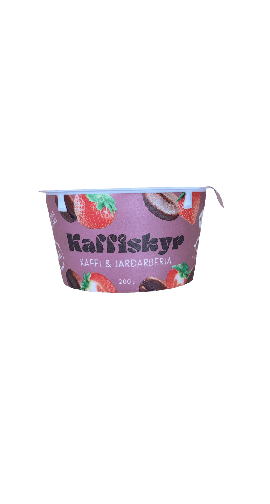 Arna Kaffiskyr Kaffi & Jarðarberja 200 g