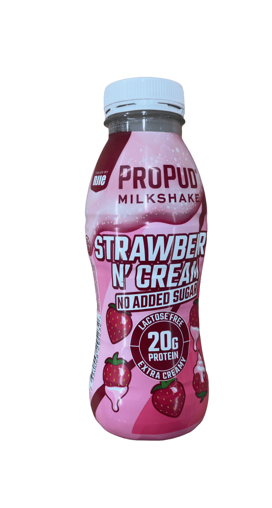ProPud mjólkurhristingur jarðarberja og rjóma 330 ml