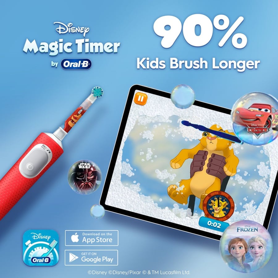 Oral B Vitality Lion King Rafmagnstannbursti