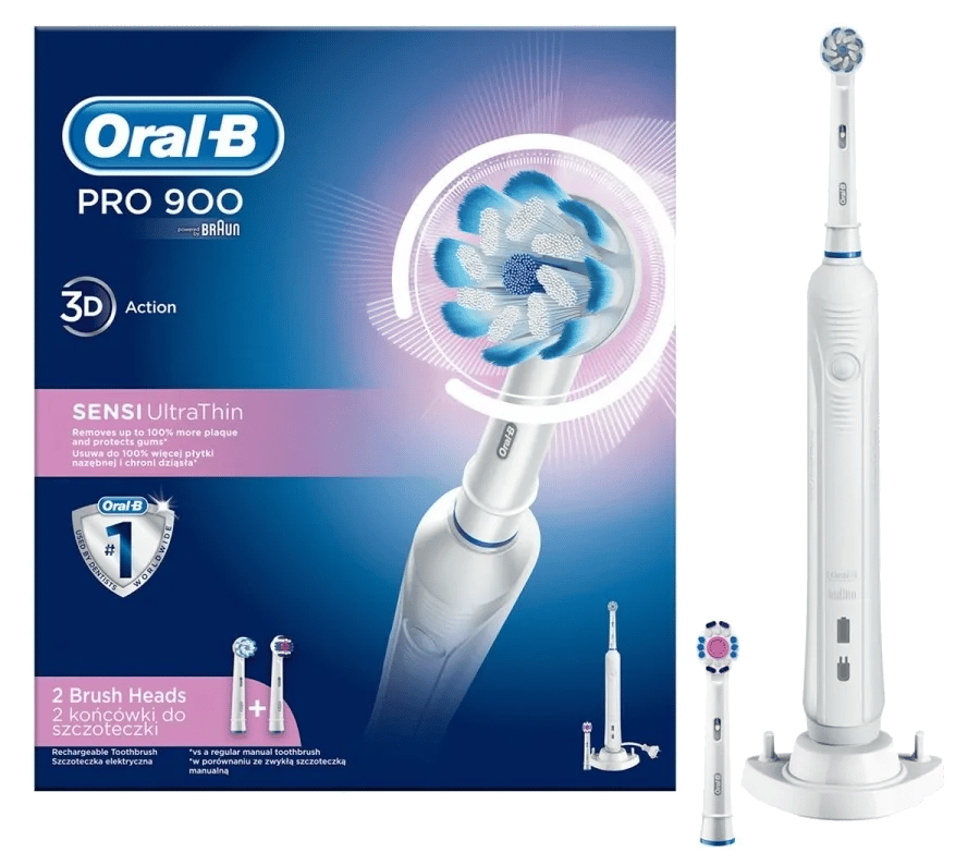 Oral-B Pro 900 Sensi UltraThin rafmagnstannbursti