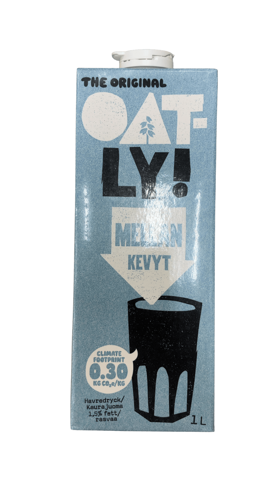 Oatly Upprunalegi hafradrykkurinn 1,5% 1000 ml