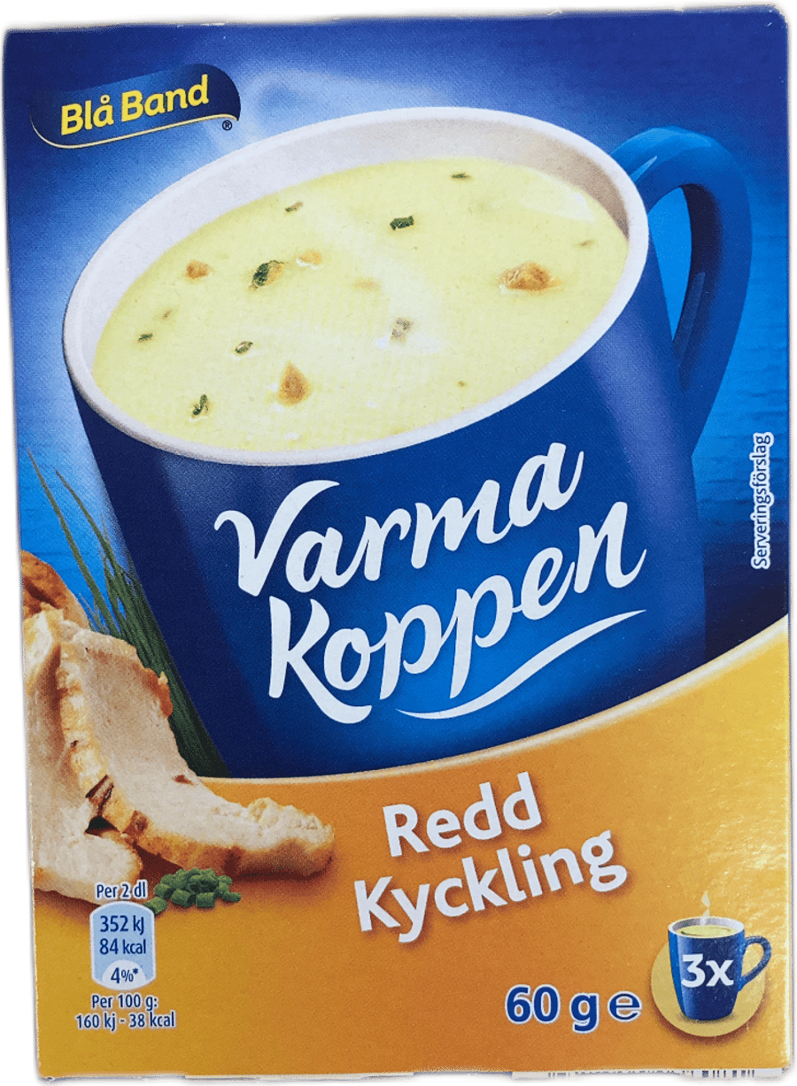Blå Band Varma Koppen rjómalöguð kjúklingasúpa 60 g