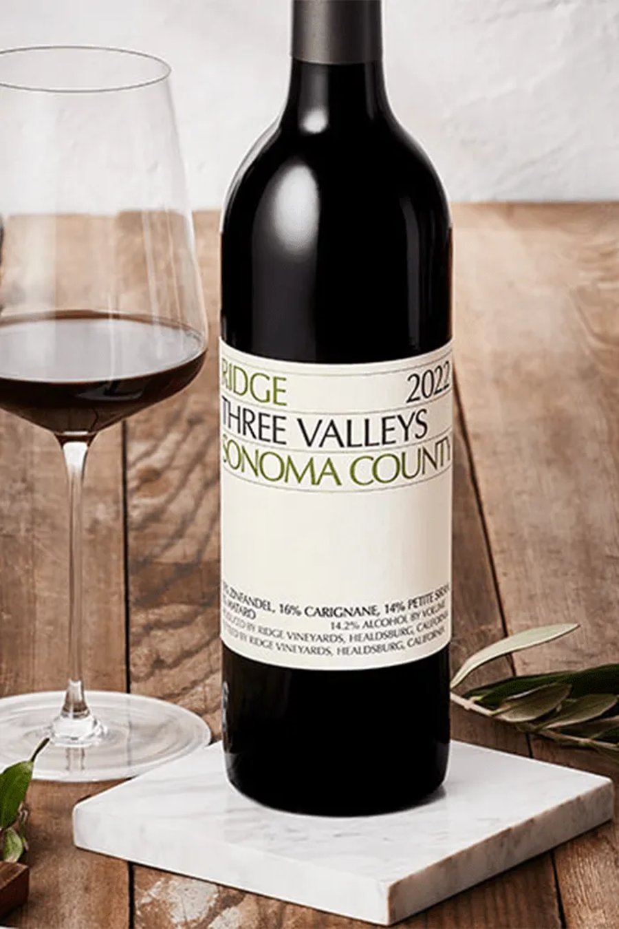 2022 Ridge Three Valleys Zinfandel, Sonoma, California