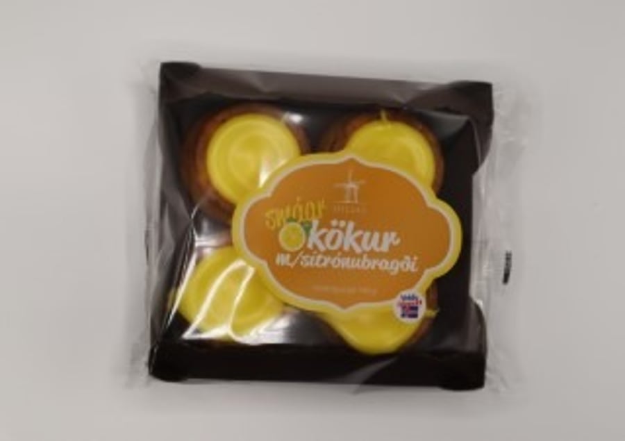 Mylla smá sítrónukökur 4 stk