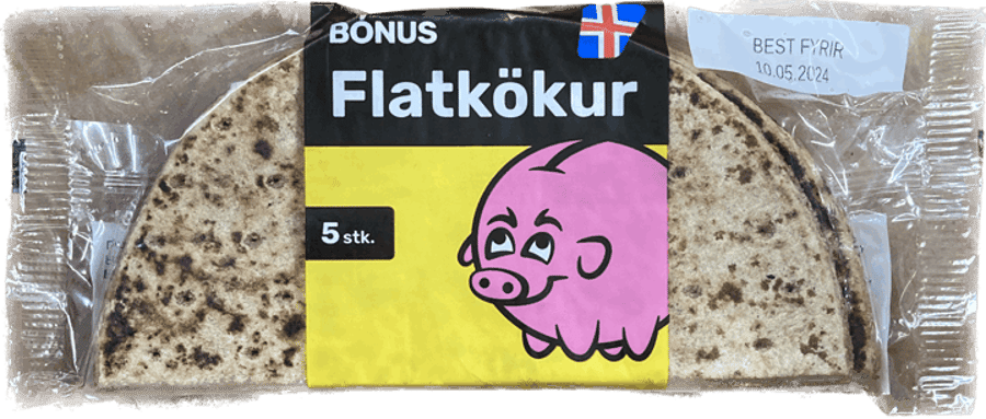 Bónus flatkökur 5 stk 170 gr