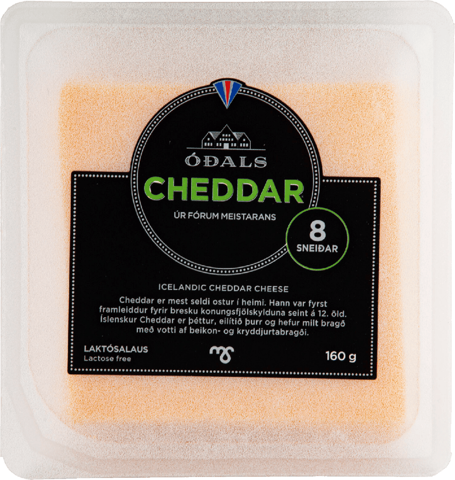 Óðals cheddar sneiðar 160 g