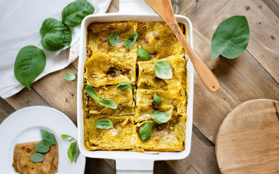 Grænmetis lasagna (V)