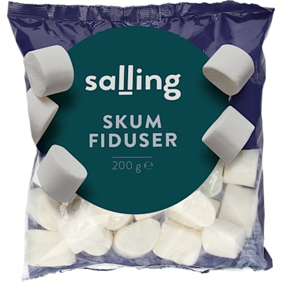 Salling sykurpúðar með vanillubragði 200 g