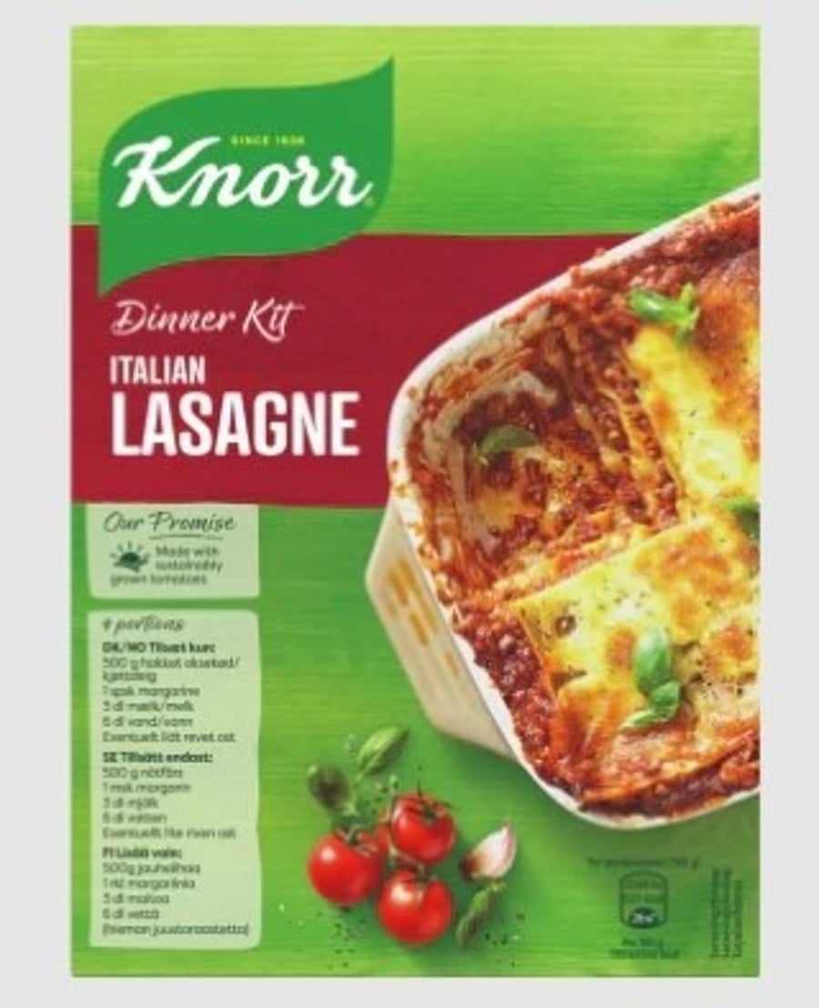Knorr lasagne 262 g