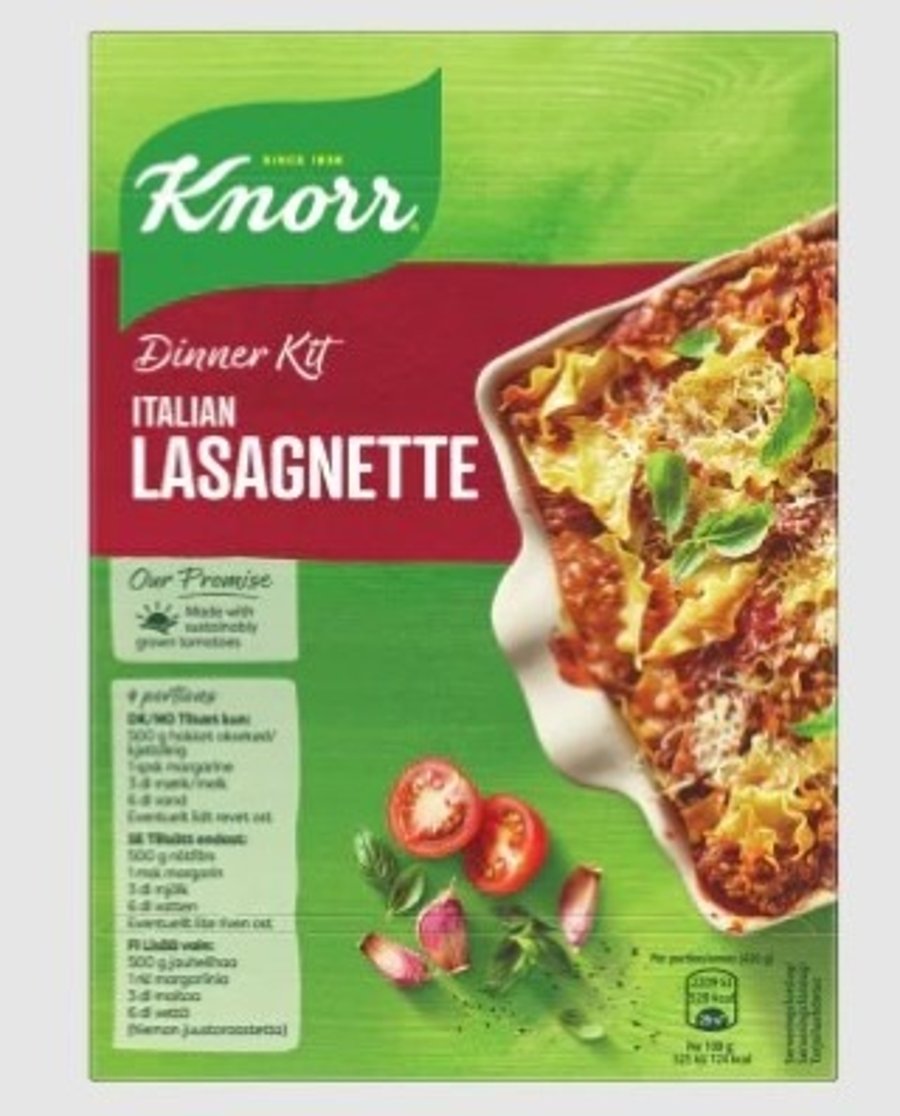 Knorr Lasagnette 273 g