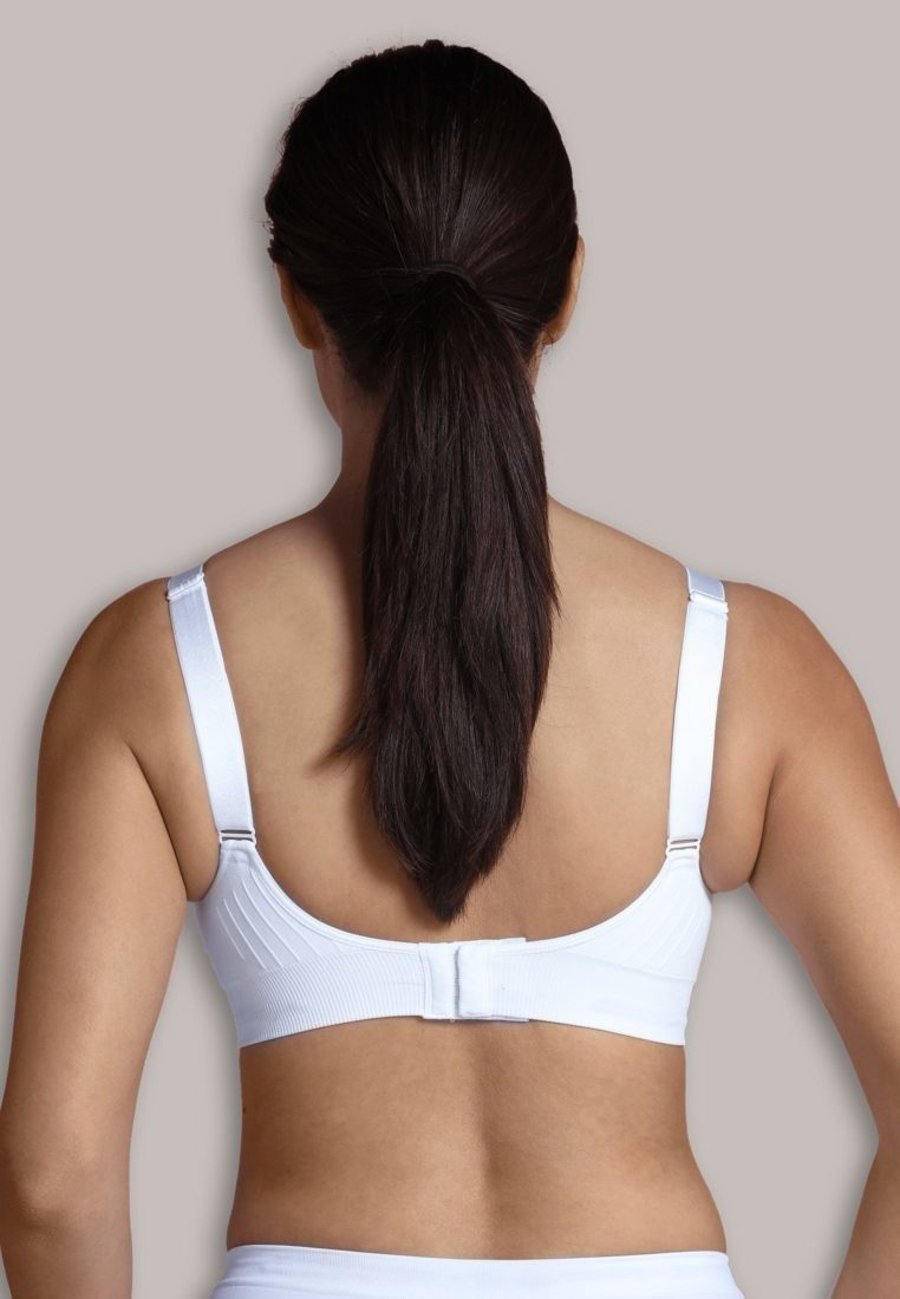 Carriwell Seamless Padded Bra White