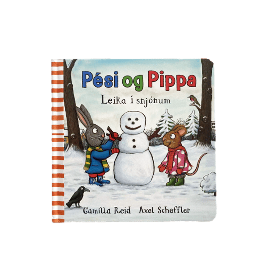 Pési og Pippa - Leika í snjónum
