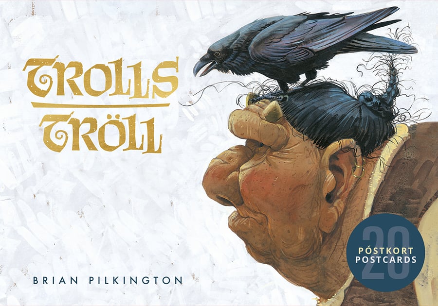 Póstkortabók: Tröll / Postcards: Trolls