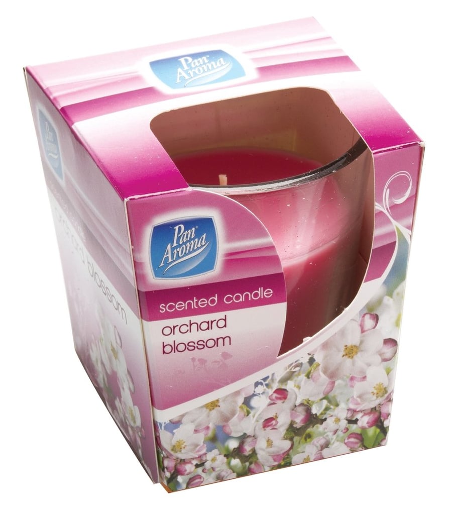 Pan Aroma Ilmkerti í gler glasi - Orchard Blossom