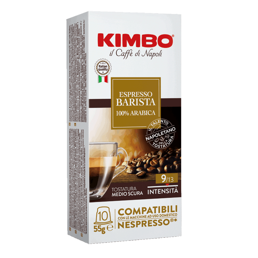 Kimbo Nespresso Barista kaffi