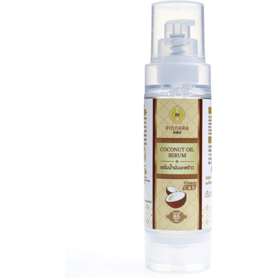 Pinnara kókosolíu serum nuddolía C & E vítamín fyrir andlit frá Tuki Naturals 85ml