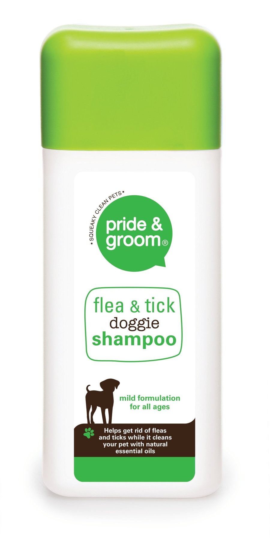 Pride & Groom flær og skógarmítlar hundasjampó / Pride & Groom hunda shampó gegn flóm og skógarmítlum 300 ml