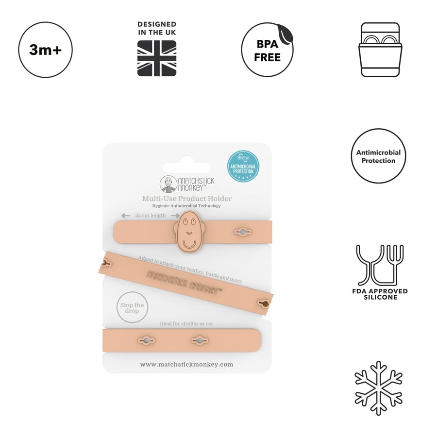 Product holder dusty pink