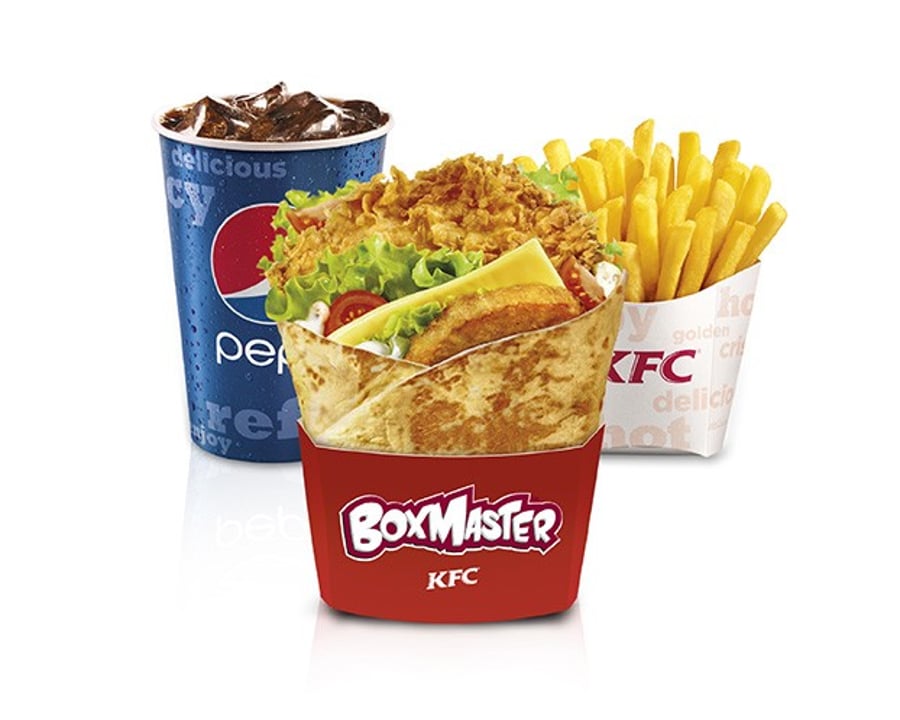 #14 Boxmaster Zinger máltíð