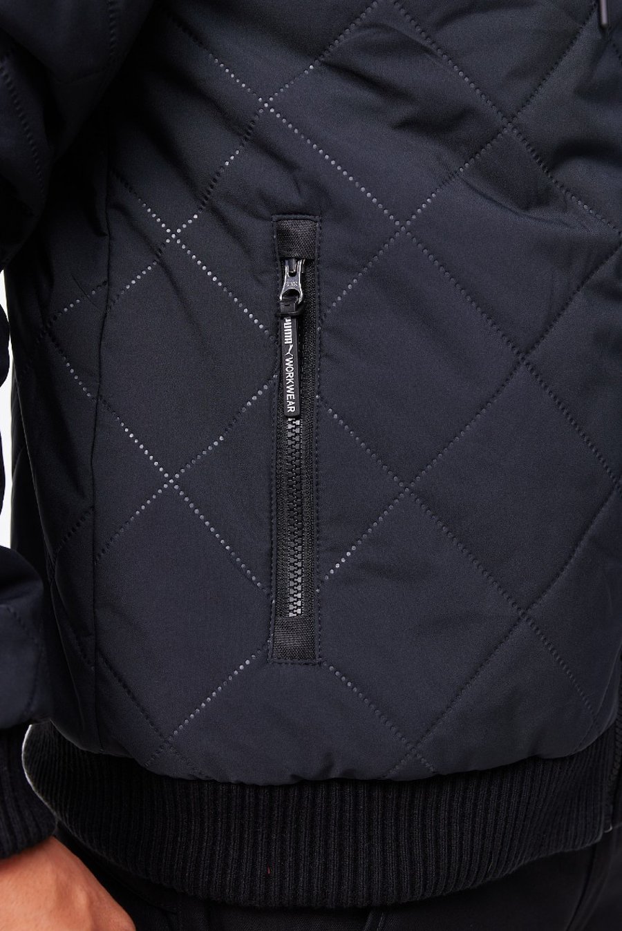 Puma Essentials vatteraður jakki, navy