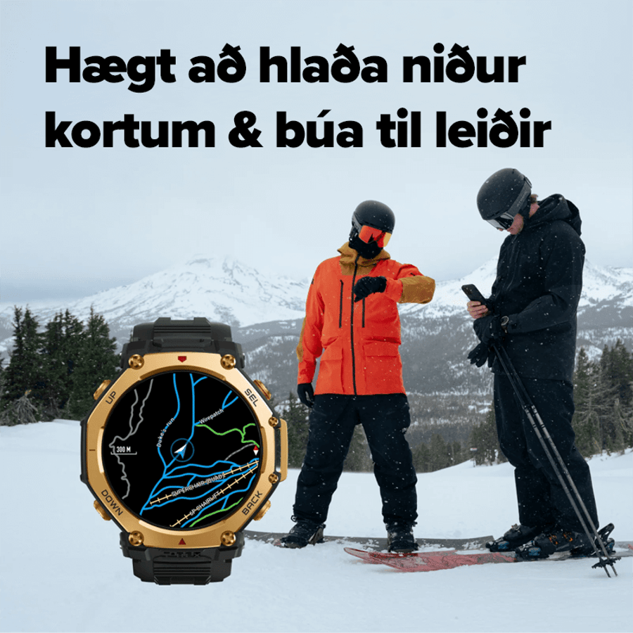 Amazfit T-Rex 3 Pro 44mm snjall- og heilsuúr