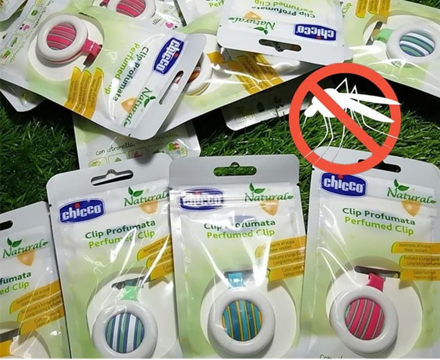 Chicco flugnafælu klemmur m ilm