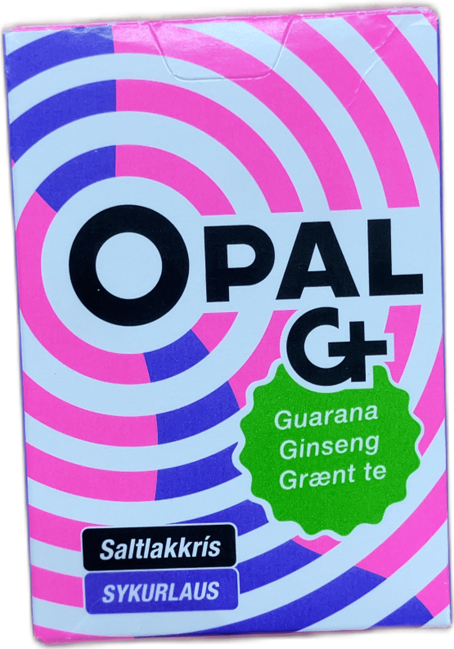Opal G+ Saltlakkrís Sykurlaus 40 g