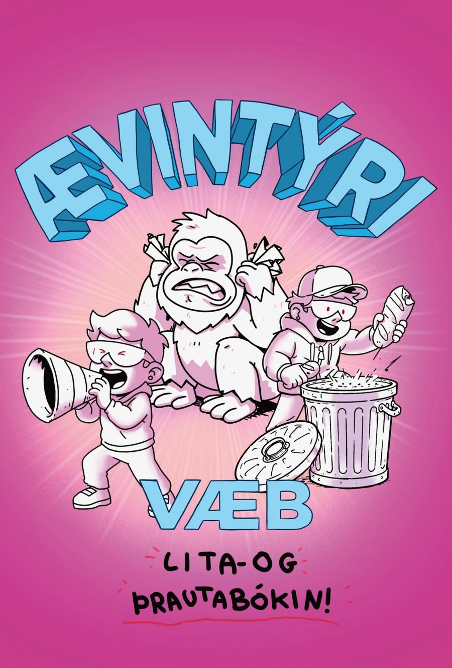 Ævintýri Væb: Lita- og þrautabókin! 2