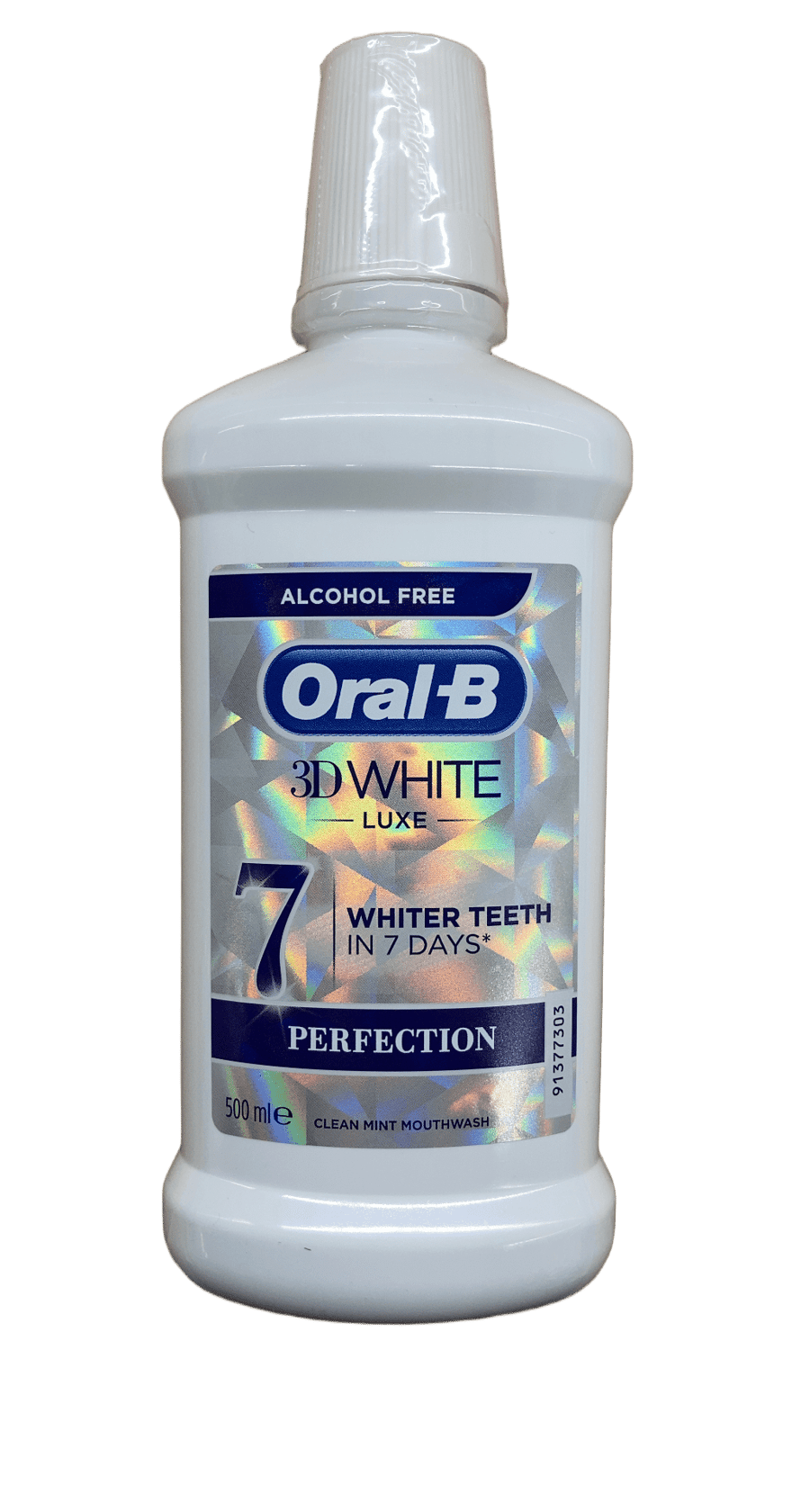 Oral-B 3D White Luxe Perfection Clean Mint alkóhólfrítt munnskol 500 ml