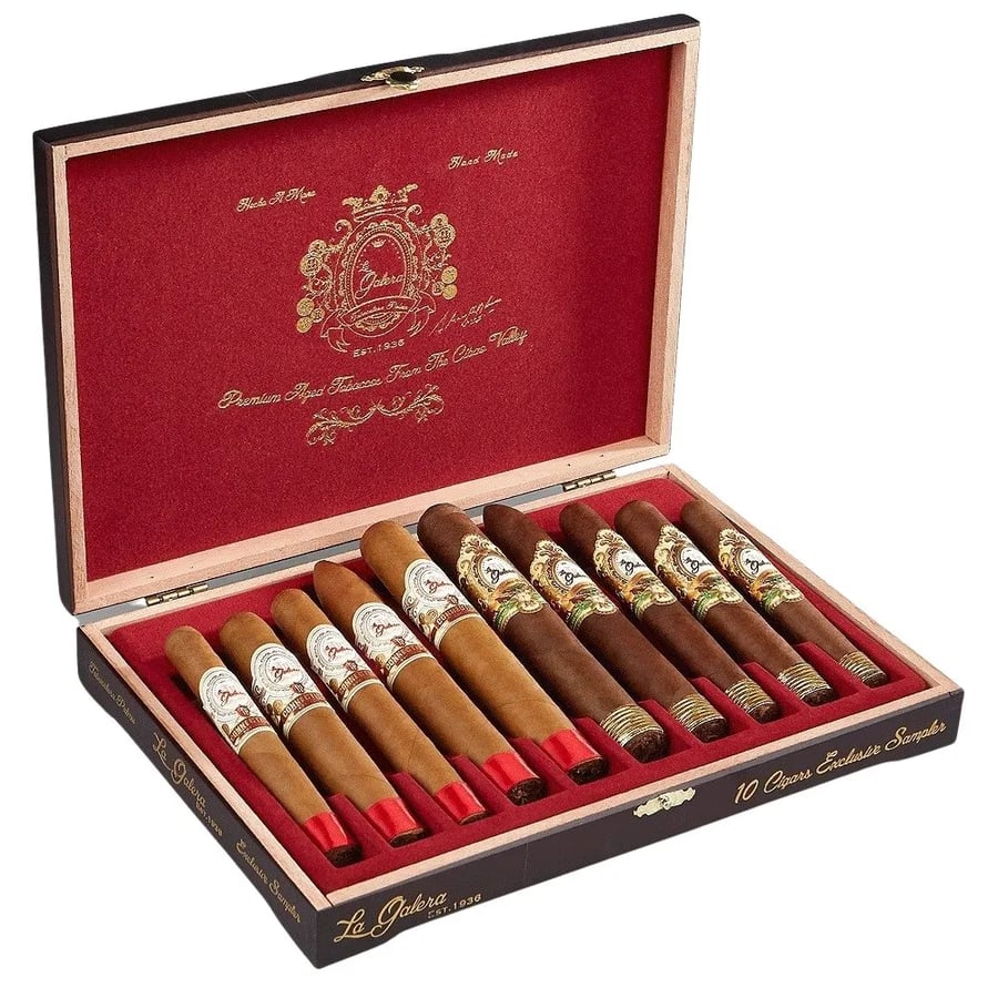 La Galera Exclusive Sampler - 10 vindla gjafaaskja
