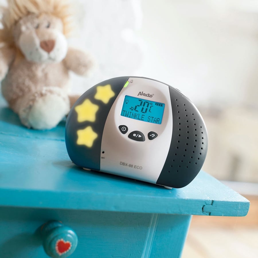 Alecto barnapíutæki Eco DECT m skjá