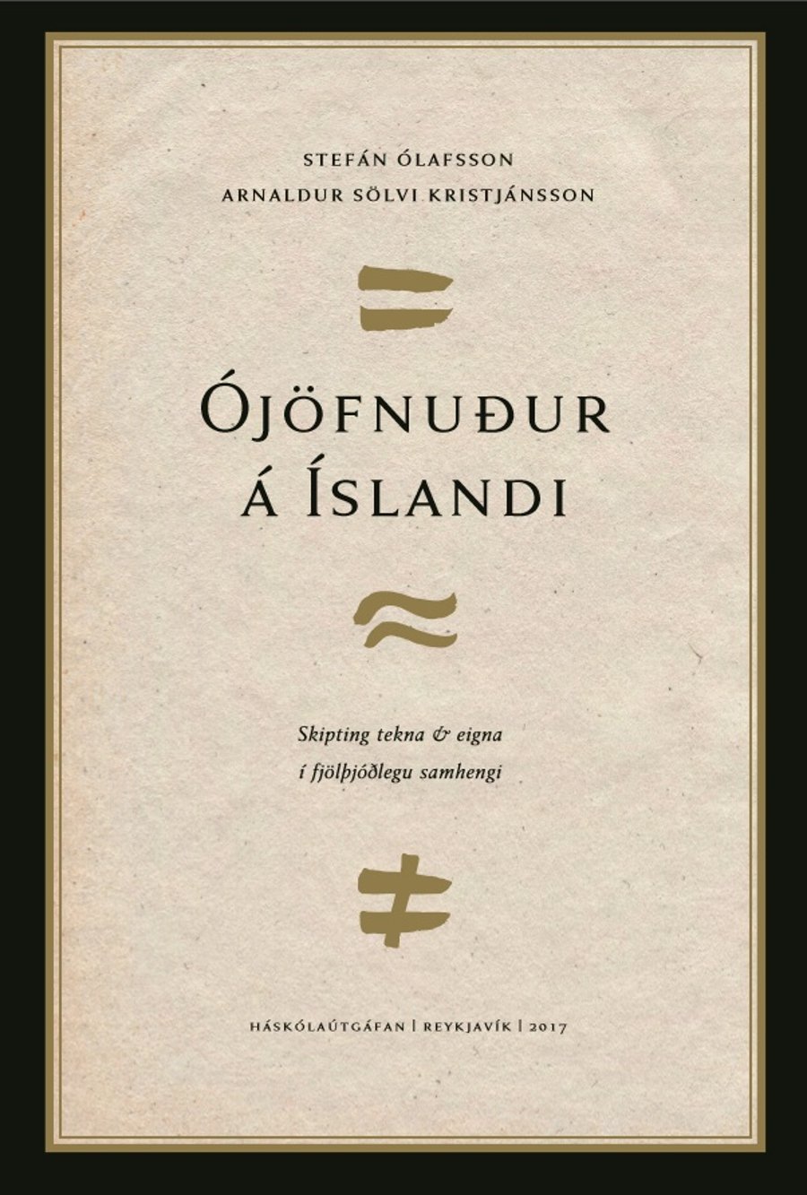 Ójöfnuður á Íslandi